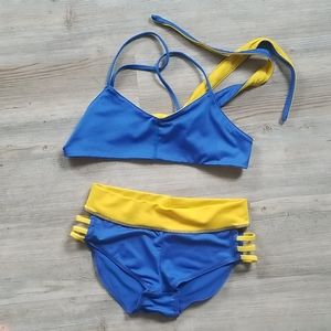 NWOT yoga, swim, pole outfit xs